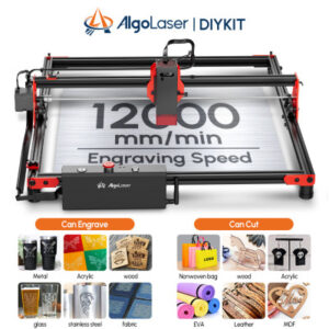آلة قطع نقش AlgoLaser-CNC ، آلة نقش رئيسية ، قاطع للمبتدئين ، أعمال نجارة الطاولة ، زجاج معدني ، عدة تصنعها بنفسك ، 40 × 40 سم